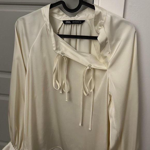 Chemise écrue, Zara, S - Picture 1 of 4
